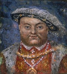 Portrait of Henry VIII, c1522-c1536 Creator: Unknown