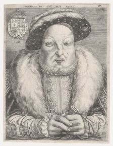 Portrait of Henry VIII, ca. 1547. Creator: Cornelis Massys