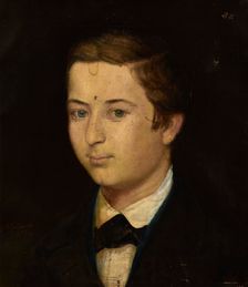 Portrait of Henryk Poller, 1853. Creator: Andrzej Bronislaw Grabowski