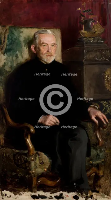 Portrait of Henryk Schwarz, c1910. Creator: Teodor Axentowicz.