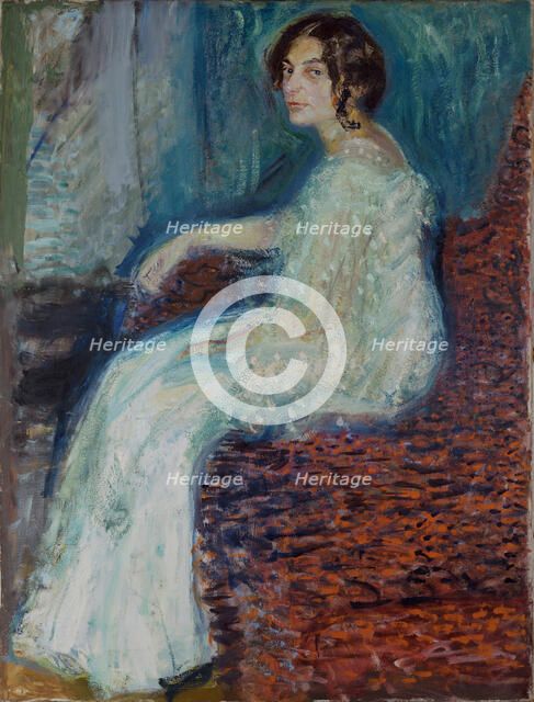 Portrait of Henryka Cohn, 1908. Artist: Gerstl, Richard (1883-1908)