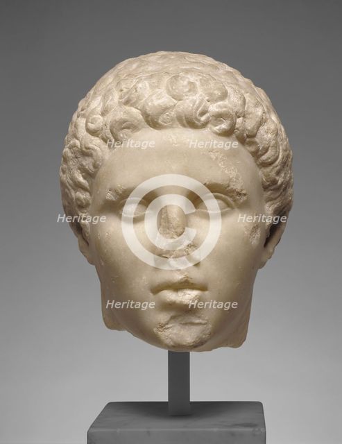 Portrait of Hephaistion; Head of a Youth, about 320 B.C. Creator: Unknown.