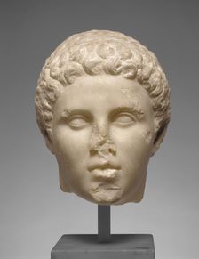 Portrait of Hephaistion; Head of a Youth, about 320 B.C. Creator: Unknown