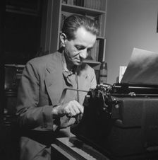 Portrait of Herman Rosenberg, 1938. Creator: William Paul Gottlieb