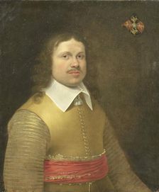 Portrait of Herman van der Hem van Nederstein (died 1671), 1645. Creator: Monogrammist IVA