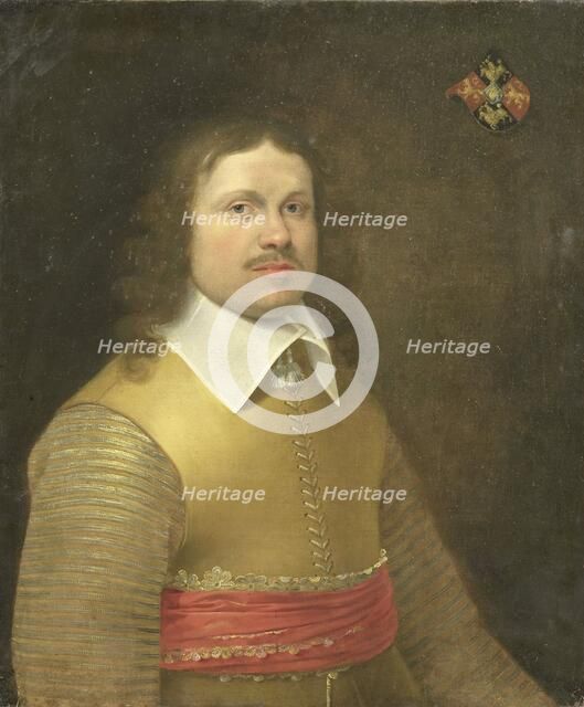 Portrait of Herman van der Hem van Nederstein (died 1671), 1645. Creator: Monogrammist IVA.