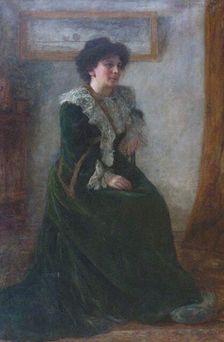 Portrait of Hertha Ayrton, née Sarah Marks (1854-1923), c. 1903-1906