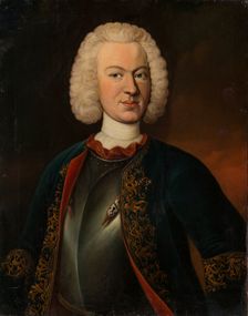 Portrait of Hieronymus Georg von Holzhausen (1726-1755), c1740-1750. Creator: German Master