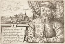 Portrait of Hieronymus Schürstab, Mayor of Nuremberg, 1554. Creator: Lautensack, Hans Sebald (1524-1563)
