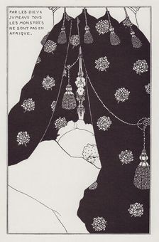 Portrait of Himself, 1894. Creator: Aubrey Beardsley