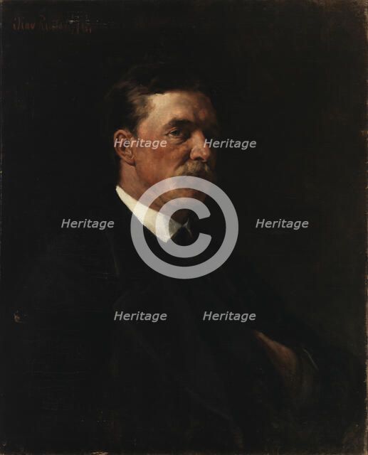 Portrait of Hjalmar Munsterhjelm, 1876. Creator: Olav Rusti.