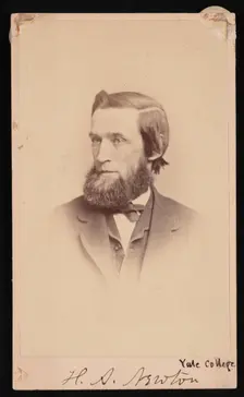 Portrait of Hubert Anson Newton (1830-1896), 1870-1877. Creator: Sarony & Co