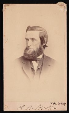 Portrait of Hubert Anson Newton (1830-1896), 1870-1877. Creator: Sarony & Co