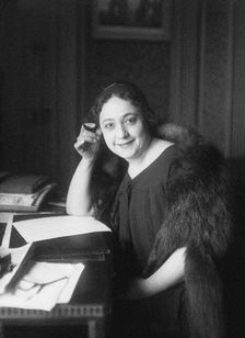 Portrait of Huda Sharawi (1879-1947). Creator: Unknown photographer