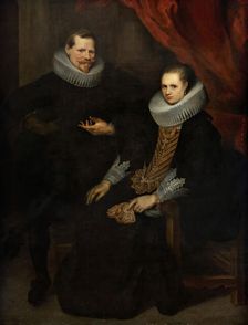 Portrait of Husband and Wife, after 1635. Creator: Cornelis de Vos