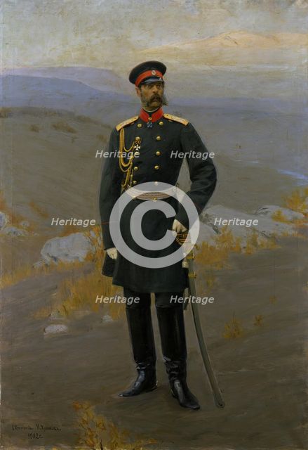 Portrait of I. Kulikov, 1902. Creator: Unknown.