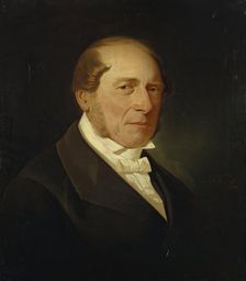 Portrait of I.S. Ebert, 1861. Creator: Nicolas Aleksandrovich Sauerweid