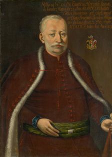 Portrait of Imrich Horváth-Stansith, early 18th century. Creator: Unknown