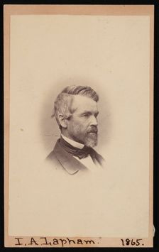Portrait of Increase Allen Lapham (1811-1875), February 1865. Creator: Hugo Broich