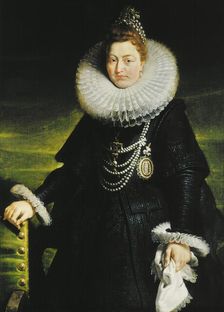 Portrait of Infanta Isabella Clara Eugenia of Spain (1566-1633), 1616. Creator: Rubens, Pieter Paul (1577-1640)