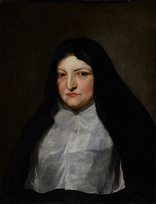 Portrait of Infanta Isabella Clara Eugenia of Spain (1566-1633) as a nun, c1628. Creator: Dyck, Sir Anthony van (1599-1641)