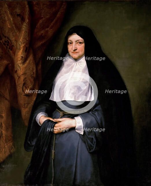 Portrait of Infanta Isabella Clara Eugenia of Spain (1566-1633) as a nun, c. 1626.