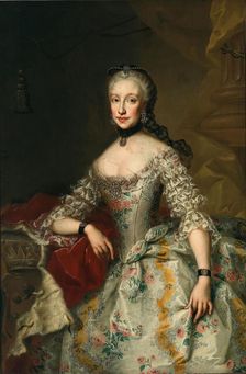 Portrait of Infanta Maria Luisa of Spain (1745-1792), Holy Roman Empress. Creator: Steiner, Johann Nepomuk (1725-1793)