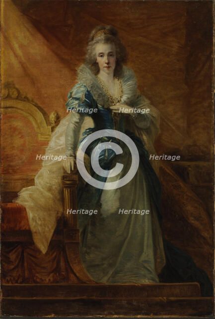 Portrait of Infanta Maria Luisa of Spain (1745-1792), Holy Roman Empress, c1790. Creator: Füger, Heinrich Friedrich (1751-1818).