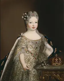 Portrait of Infanta Mariana Victoria of Spain (1718-1781), Queen of Portugal
