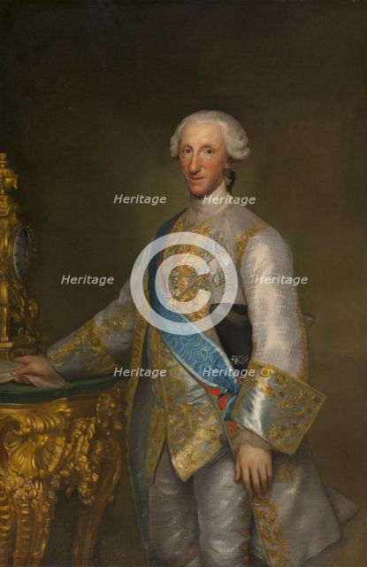 Portrait of Infante Don Luis de Borbon, c. 1776. Creator: Anton Raphael Mengs (German, 1728-1779).