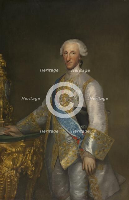 Portrait of Infante Don Luis de Borbon, c. 1776. Creator: Anton Raphael Mengs (German, 1728-1779).