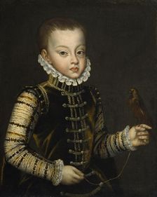 Portrait of Infante Ferdinand of Spain, c1574. Creator: Alonso Sanchez Coello