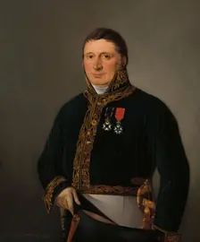Portrait of Inspector-General A.F. Goudriaan, 1829. Creator: Izaak Schouman