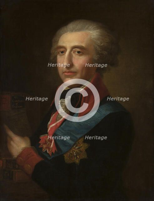 Portrait of Ignacy Dembinski, 1791-1797. Creator: Unknown.