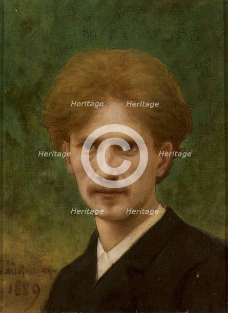 Portrait of Ignacy Jan Paderewski.