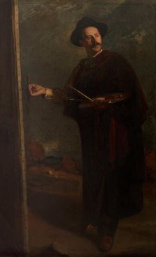 Portrait of Ignacio Zuloaga y Zabaleta (1870-1945), 1900-1904 . Creator: Blanche, Jacques-Émile (1861-1942)