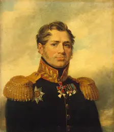 Portrait of Ignaty P. Rossiy (1765-1814), 1824. Creator: Workshop of George Dawe