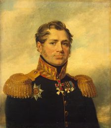 Portrait of Ignaty P. Rossiy (1765-1814), 1824. Creator: Workshop of George Dawe