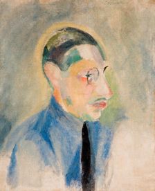 Portrait of Igor Stravinsky. Artist: Delaunay, Robert (1885–1941)