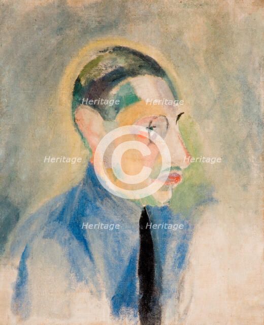 Portrait of Igor Stravinsky. Artist: Delaunay, Robert (1885–1941)