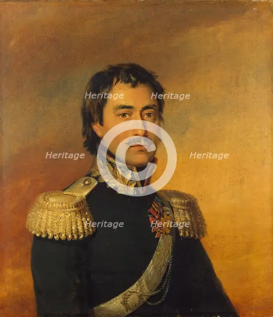 Portrait of Ilya F. Chernozubov (1765-1821), 1824. Creator: George Dawe.