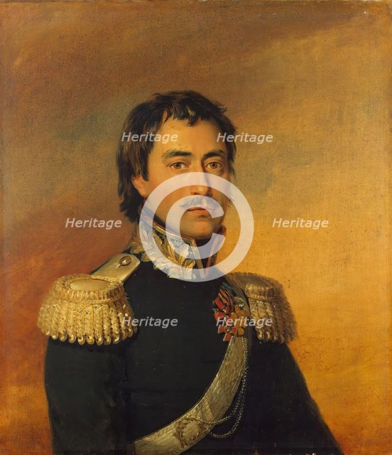 Portrait of Ilya F. Chernozubov (1765-1821), 1824. Creator: George Dawe.