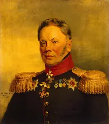 Portrait of Ilya M. Duka (1768-1830), 1824. Creator: George Dawe