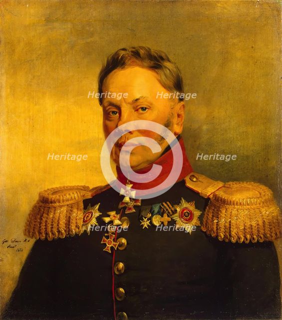 Portrait of Ilya M. Duka (1768-1830), 1824. Creator: George Dawe.