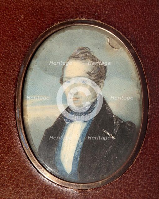 Portrait of Ilya Petrovich Tchaikovsky (1795-1880), 1829.