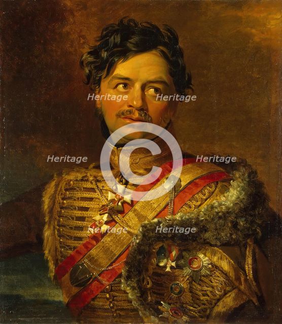 Portrait of Illarion V. Vasilchikov (1775/76-1847) (1st), 1822. Creator: George Dawe.