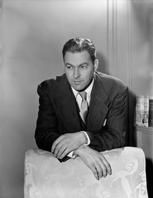 Portrait of Irving Kolodin, New York, N.Y., 1946. Creator: William Paul Gottlieb