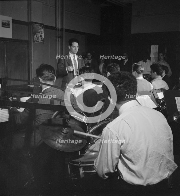 Portrait of Irving Lasch, Metropolitan Vocational High School, New York, N.Y., ca. July 1947. Creator: William Paul Gottlieb.
