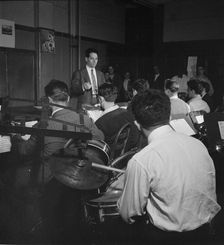 Portrait of Irving Lasch, Metropolitan Vocational High School, New York, N.Y., ca. July 1947. Creator: William Paul Gottlieb