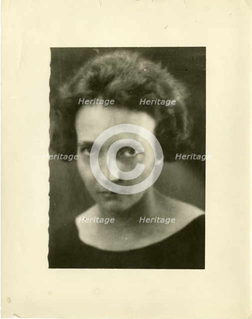 Portrait of Irène Joliot-Curie (1897-1956) Artist: Anonymous  